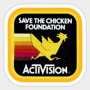 Save the Chicken Foundation Sticker